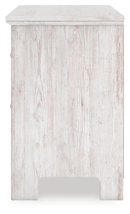 Makidern Whitewash Nightstand - PCB1171-92