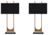 Malana Brass Finish Table Lamp (Set of 2) - L208254X2