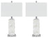 Malise White Table Lamp (Set of 2) - L429014X2
