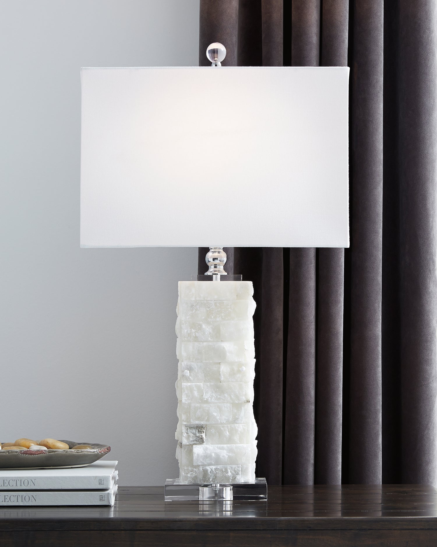 Malise White Table Lamp (Set of 2) - L429014X2
