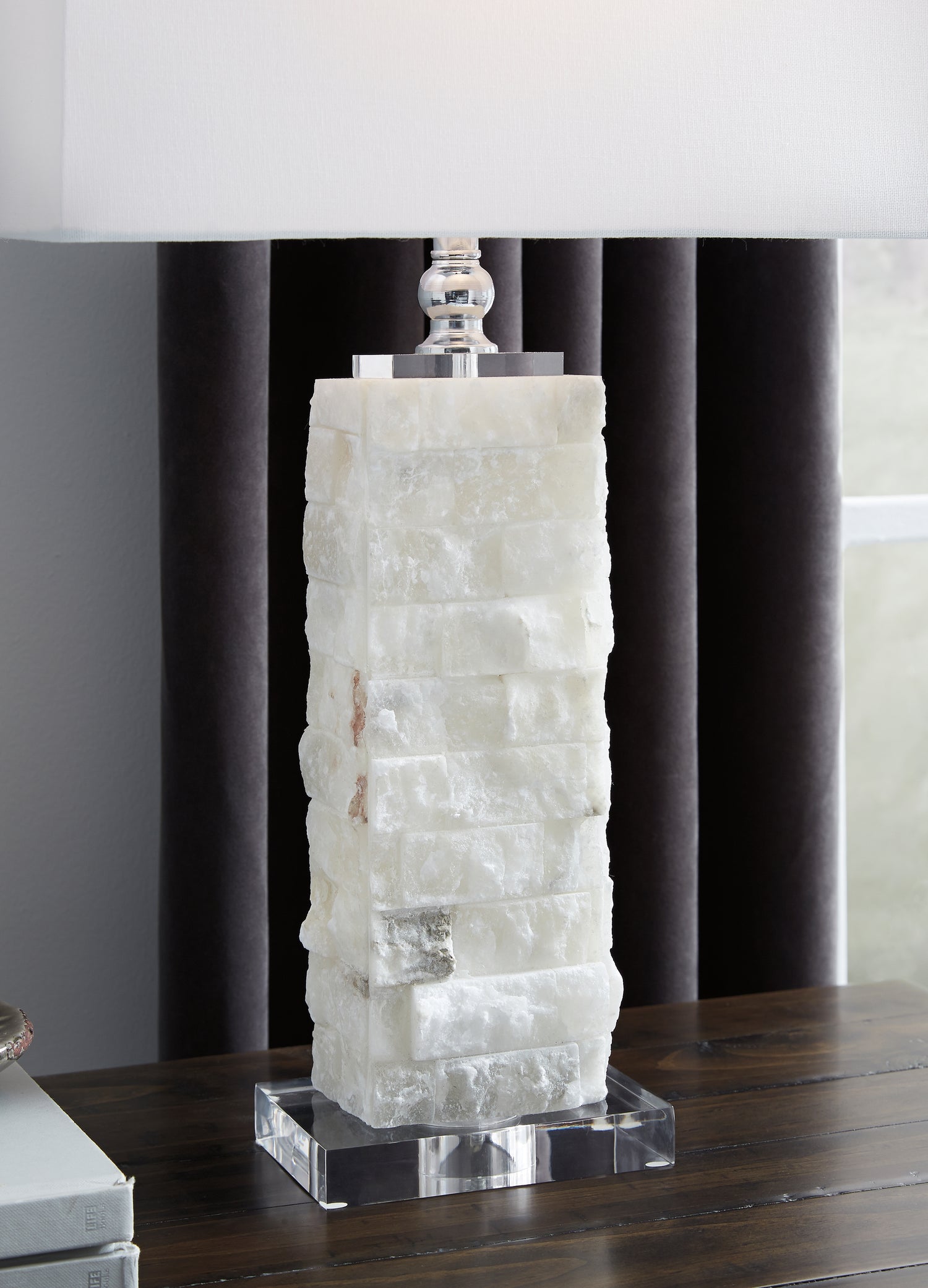 Malise White Table Lamp (Set of 2) - L429014X2