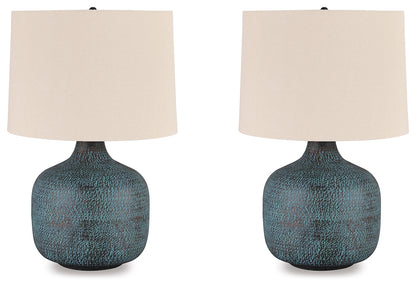 Malthace Patina Table Lamp (Set of 2) - L207304X2