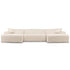 Mar U-Shape Corner Sofa - Cream Corduroy - CSC01601301