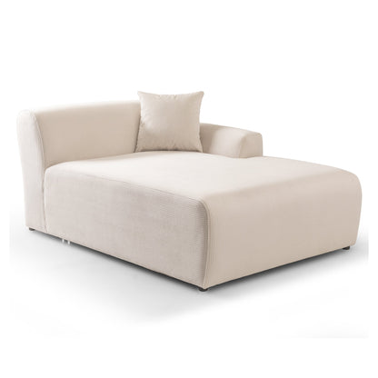Mar U-Shape Corner Sofa - Cream Corduroy - CSC01601301