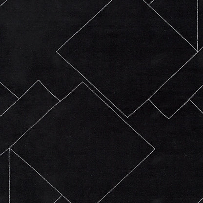 Marav Black/White Large Rug - R407531