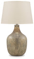 Mari Gray/Gold Finish Table Lamp (Set of 2) - L430664X2