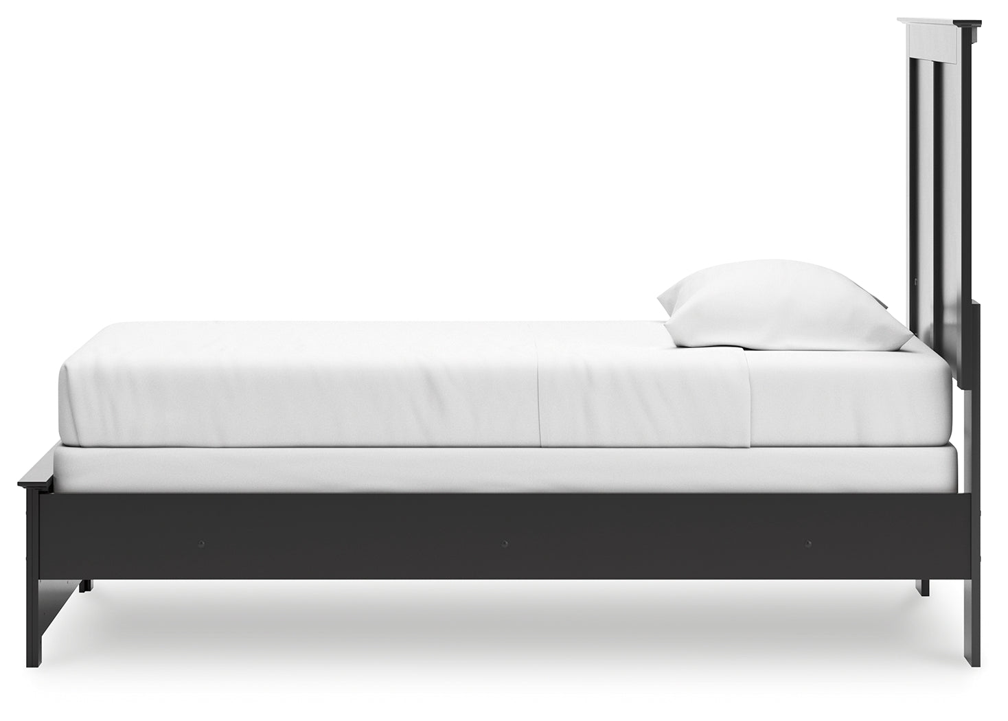Maribel Black Twin Panel Bed - B138B51