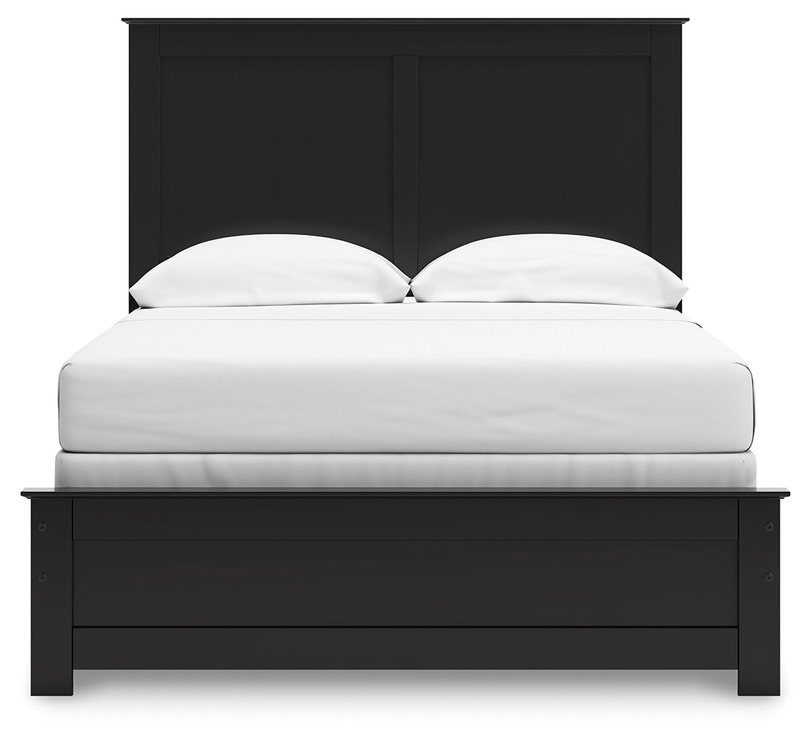 Maribel Full Panel Bed, Dresser and Mirror - B138B79