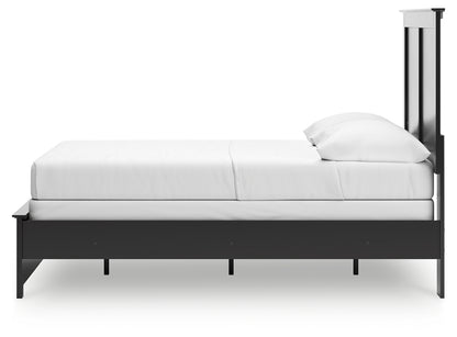 Maribel Full Panel Bed, Dresser, Mirror and Nightstand - B138B78