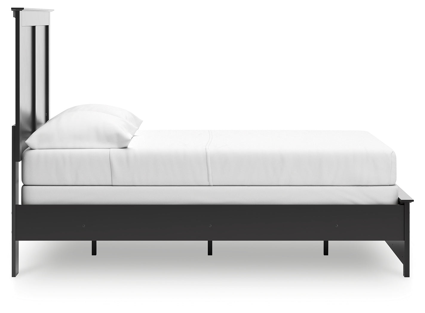 Maribel Full Panel Bed with Dresser and Nightstand in Black from Ashley - Luna Furniture