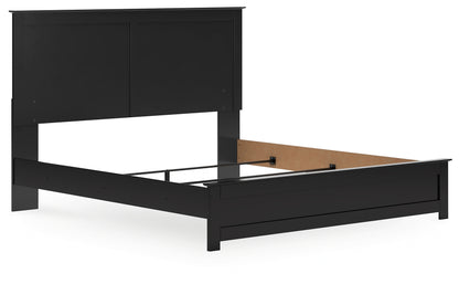 Maribel King Panel Bed, Dresser, Mirror and 2 Nightstands - B138B70