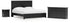 Maribel King Panel Bed with Dresser and Nightstand in Black from Ashley - Luna Furniture