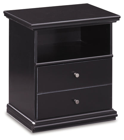 Maribel Queen Panel Bed with Dresser, Mirror and Nightstand - B138B73