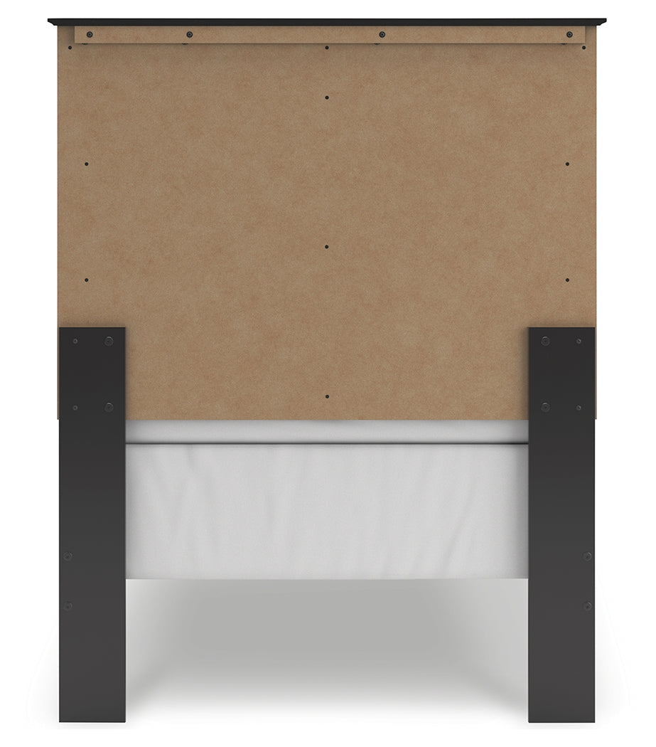 Maribel Twin Panel Bed, Dresser and Mirror - B138B71
