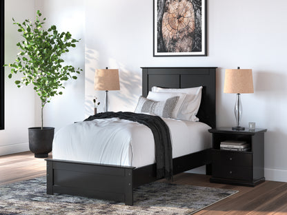 Maribel Twin Panel Bed, Dresser and Mirror - B138B71