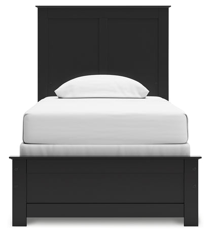 Maribel Twin Panel Bed, Dresser, Mirror and Nightstand - B138B61
