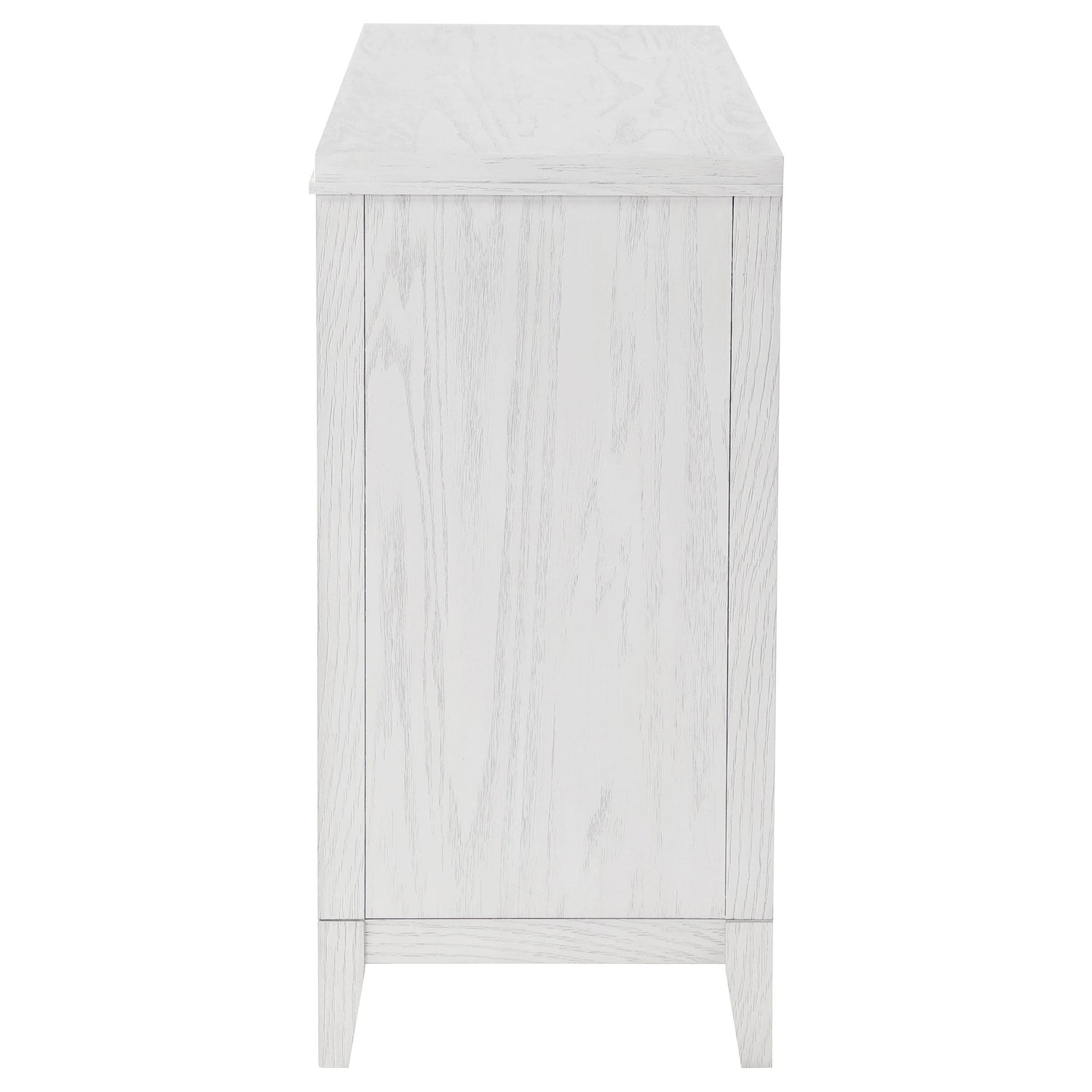 Marielle 6-drawer Bedroom Dresser Distressed White - 224843