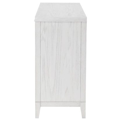 Marielle 6-drawer Bedroom Dresser Distressed White - 224843