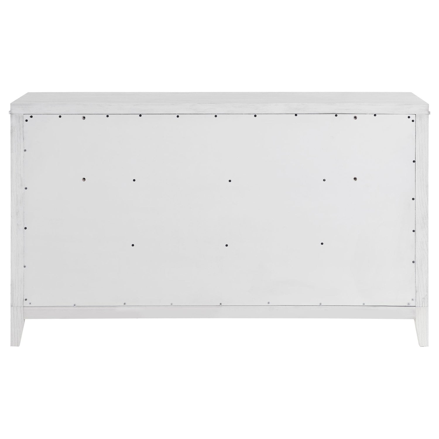 Marielle 6-drawer Bedroom Dresser Distressed White - 224843