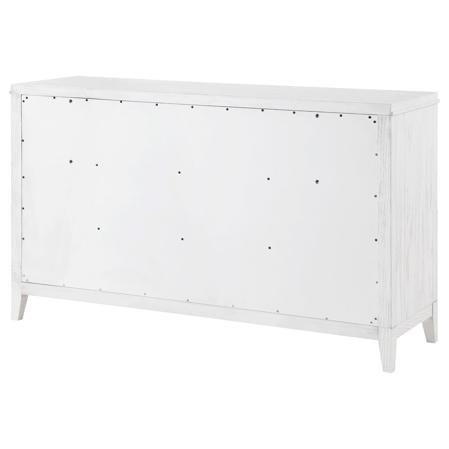 Marielle 6-drawer Bedroom Dresser Distressed White - 224843