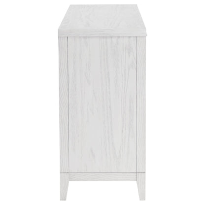 Marielle 6-drawer Bedroom Dresser Distressed White - 224843