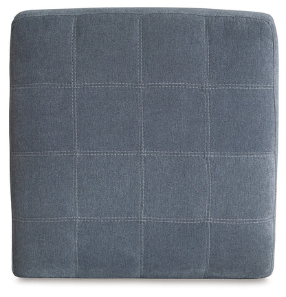 Marleton 2-Piece Sectional with Ottoman in Denim - PKG015806