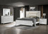 Marmore 4-piece Eastern King Bedroom Set White - 224961KE-S4