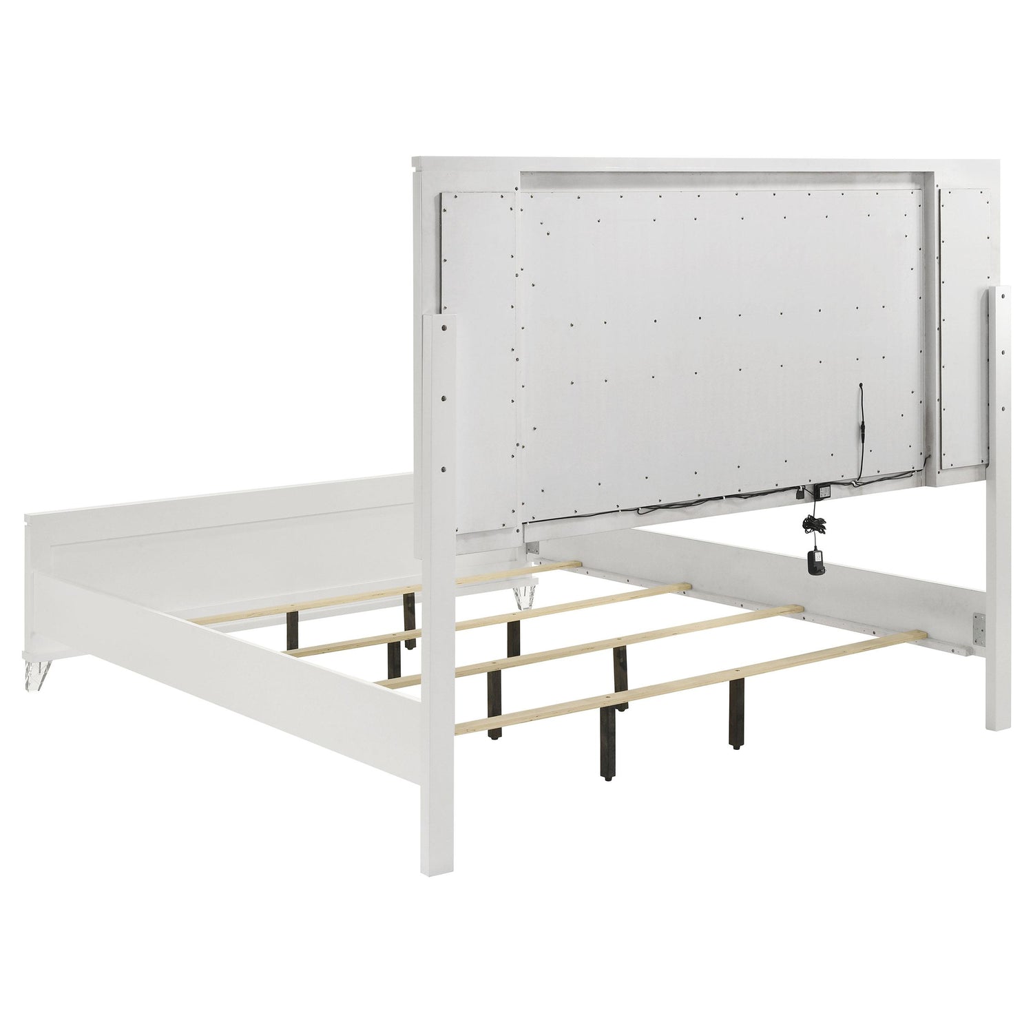 Marmore 5-piece California King Bedroom Set White - 224961KW-S5
