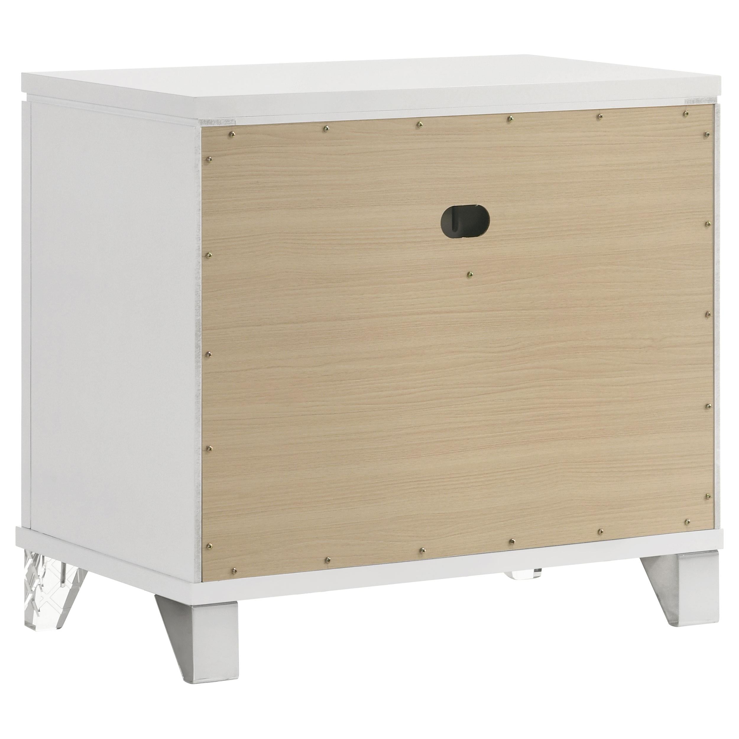 Marmore 5-piece Eastern King Bedroom Set White - 224961KE-S5