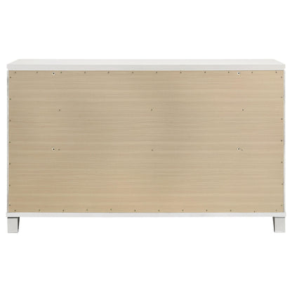 Marmore 9-drawer Dresser Cabinet White - 224963