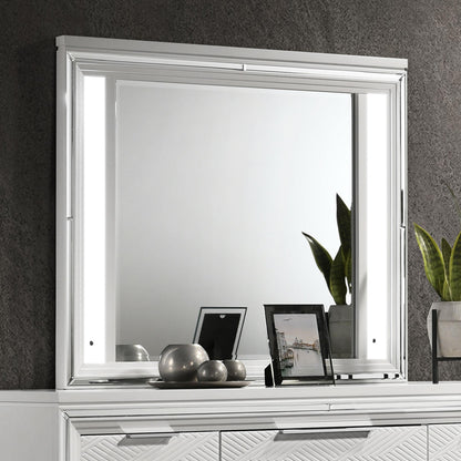 Marmore LED Dresser Mirror White - 224964