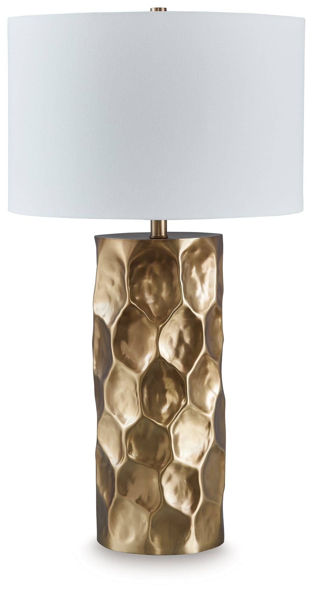 Marshawn Gold Finish Table Lamp - L207524