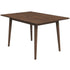Mary Modern Style Solid Wood Rectangular Dining Kitchen Table 47" - DTB00600401