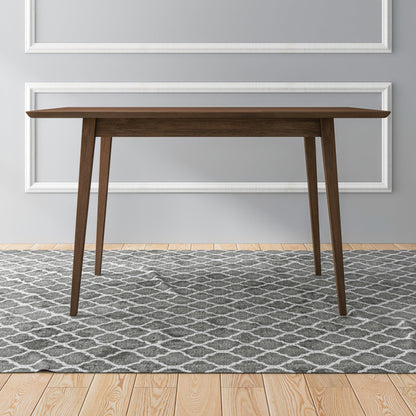 Mary Modern Style Solid Wood Rectangular Dining Kitchen Table 47" - DTB00600401