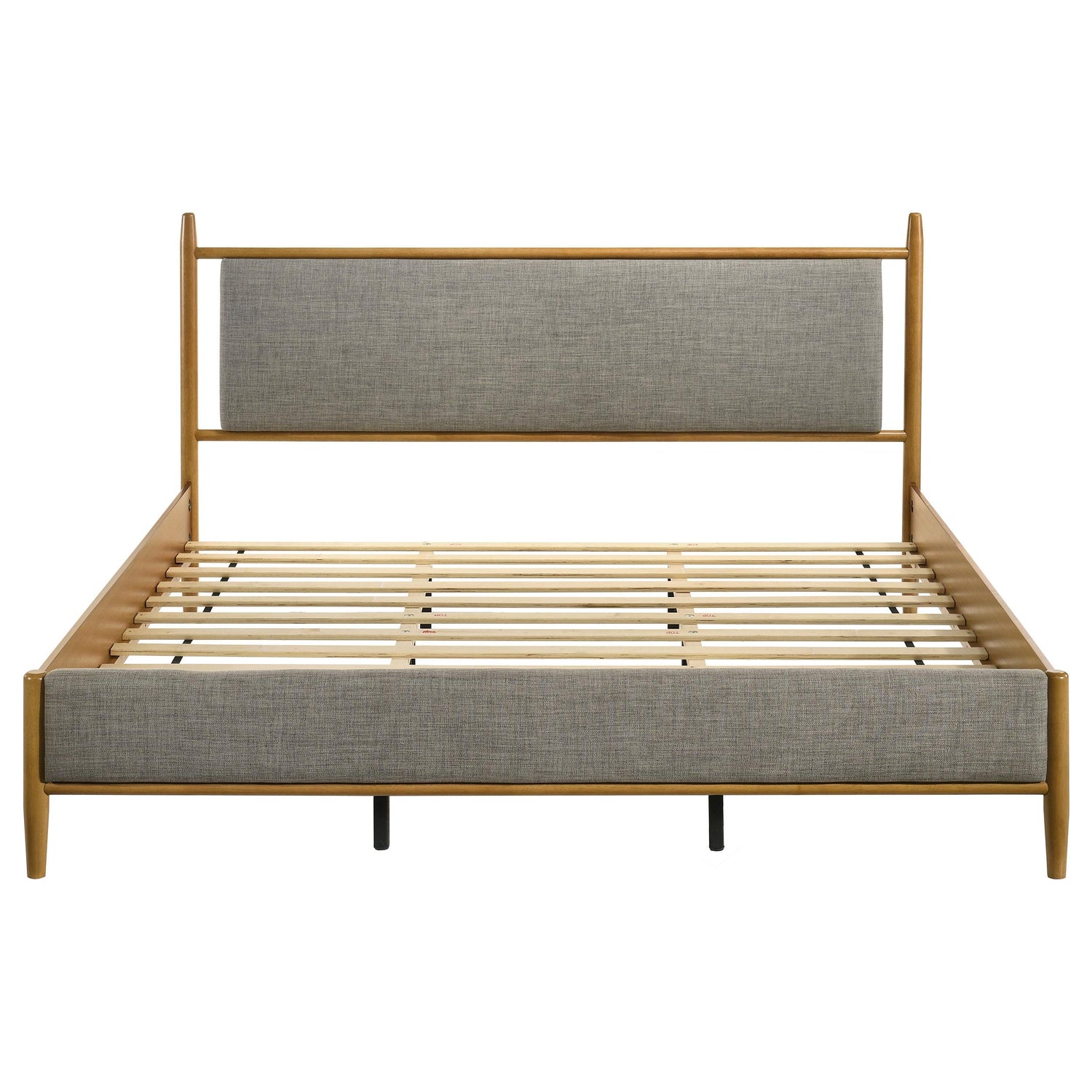 Mason 46-inch Eastern King Panel Platform Bed Light Brown - 315914KE