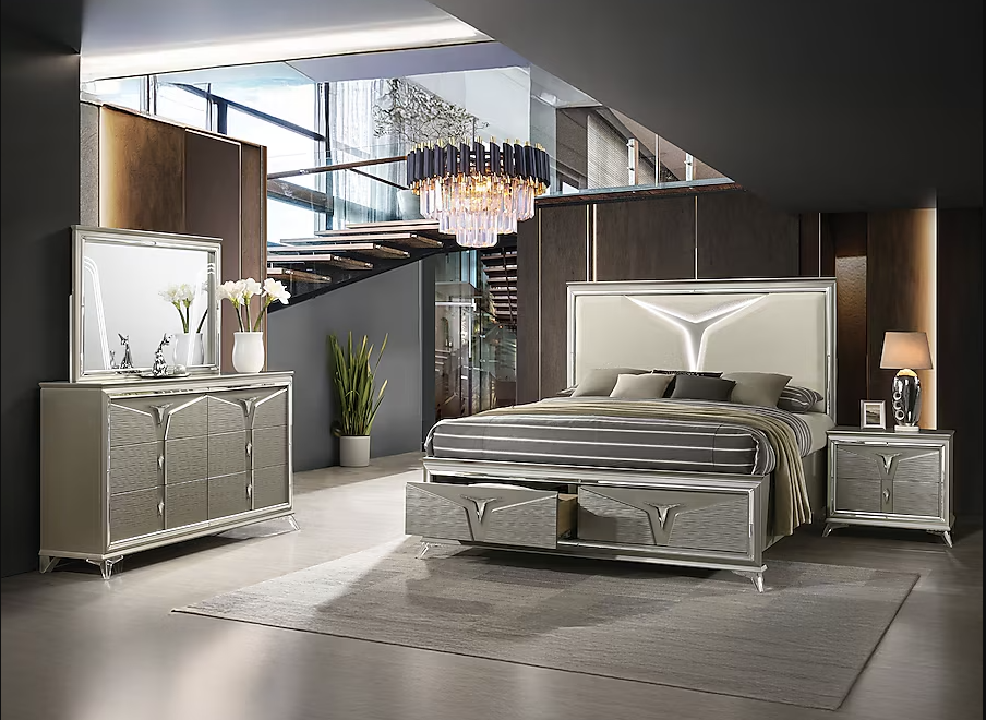 Master 4pc or 5pc Bedroom Set - Queen, King *King 5pc - Master 4pc or 5pc Bedroom Set King 5pc