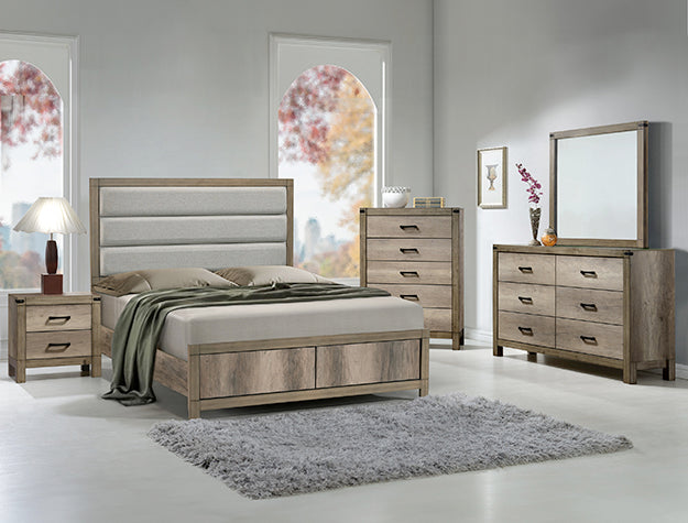 Matteo Queen Headboard/Footboard - B3202-Q-HBFB