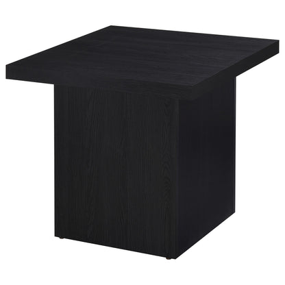 Max 2-piece Rectangular Coffee and End Table Set Black - 706278-S2