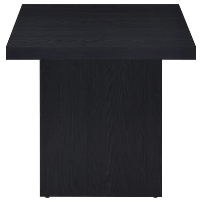 Max 2-piece Rectangular Coffee and End Table Set Black - 706278-S2