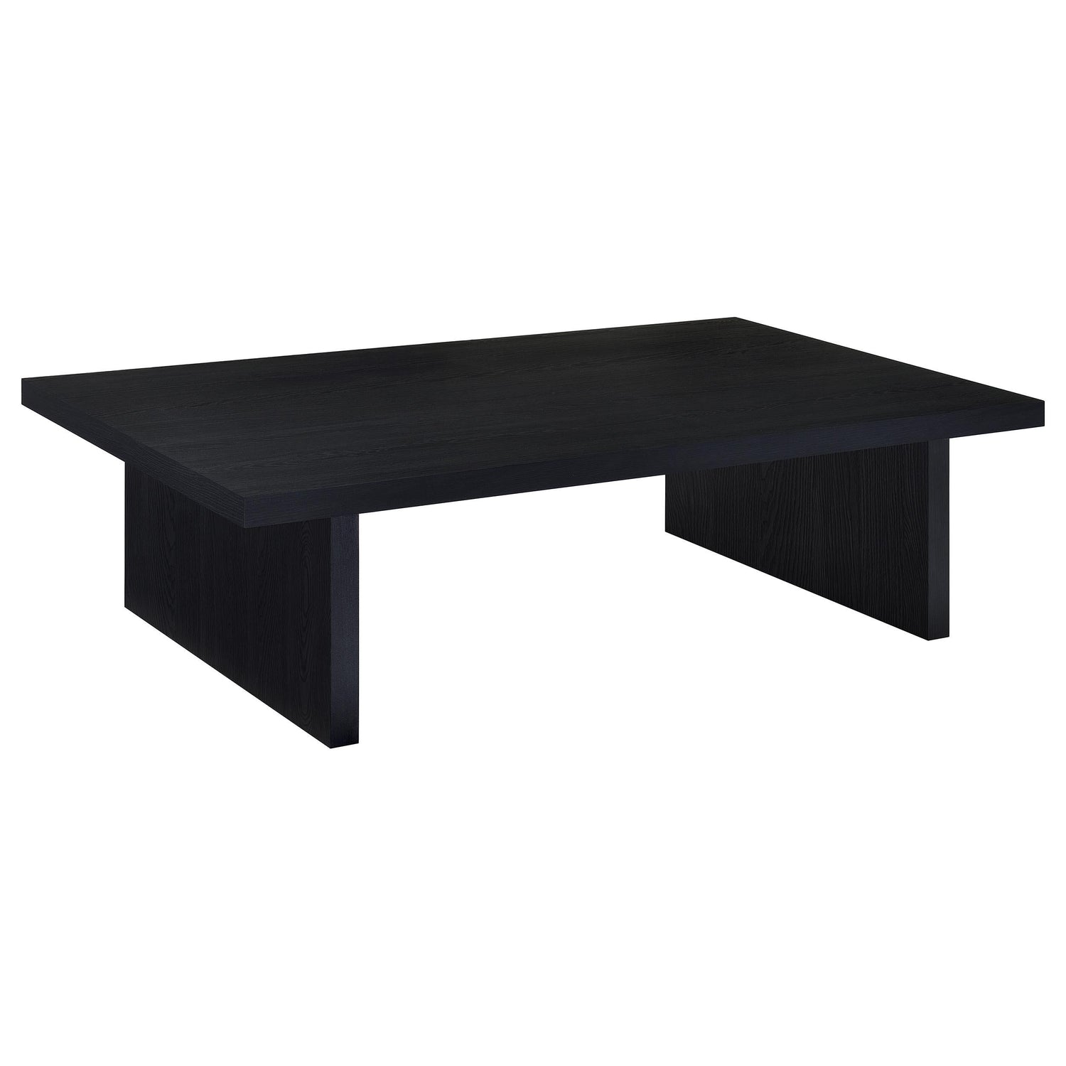 Max Rectangular Engineered Laminate Coffee Table Black - 706278