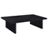 Max Rectangular Engineered Laminate Coffee Table Black - 706278