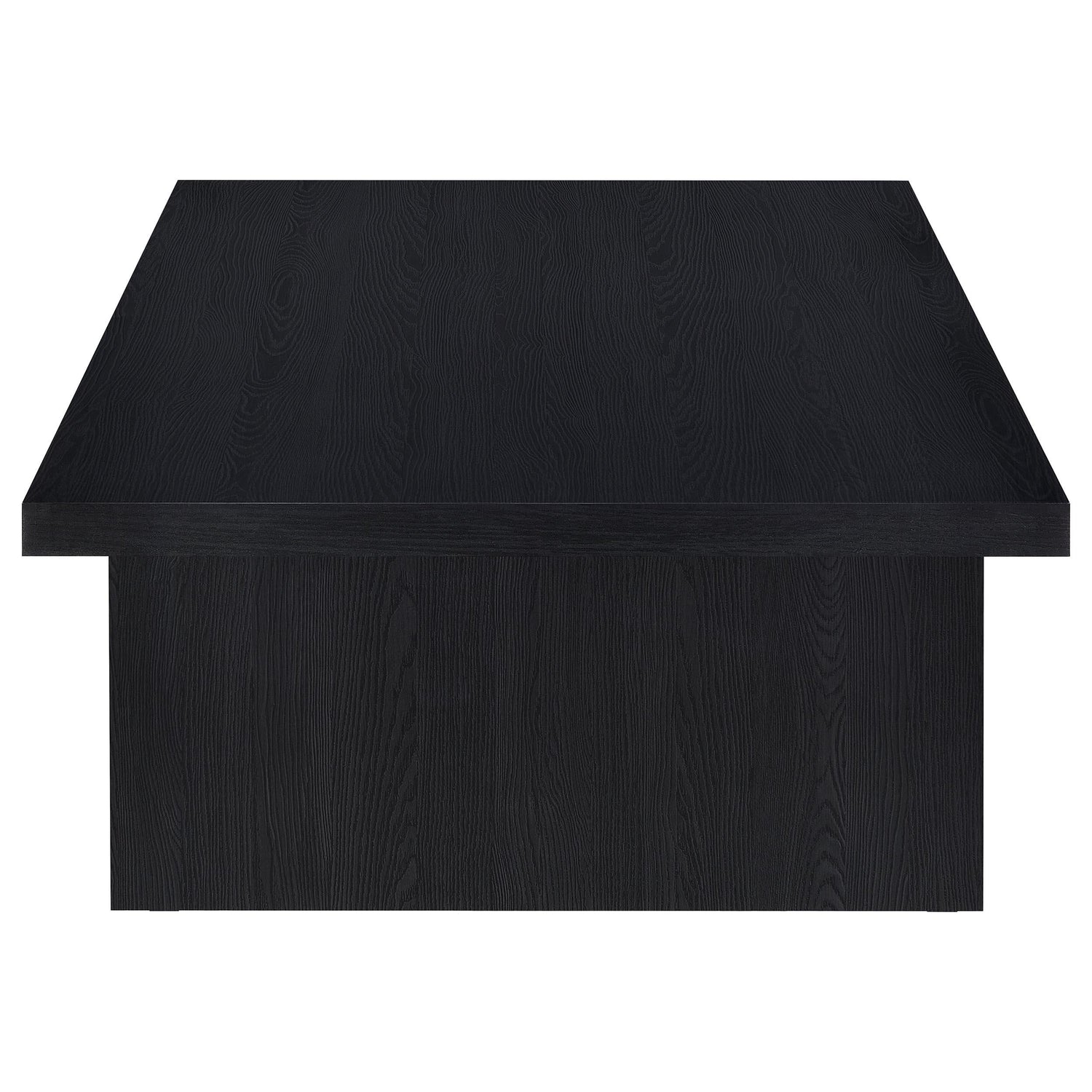 Max Rectangular Engineered Laminate Coffee Table Black - 706278