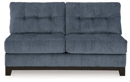 Maxon Place Navy Armless Loveseat - 3300334