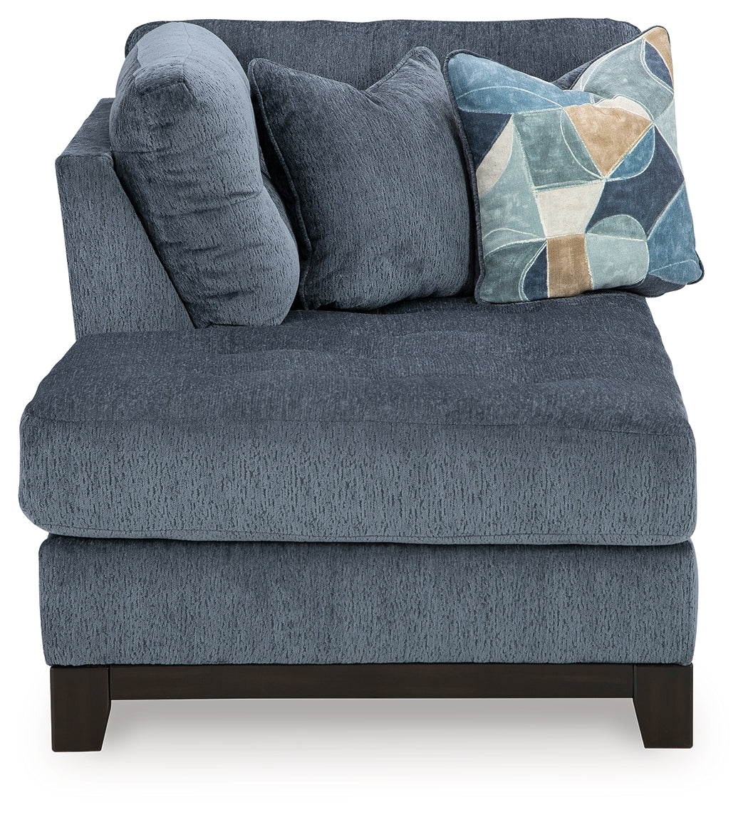 Maxon Place Navy Left-Arm Facing Corner Chaise - 3300316