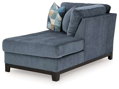 Maxon Place Navy Right-Arm Facing Corner Chaise - 3300317