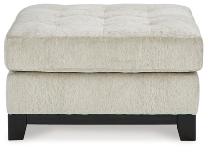 Maxon Place Stone Oversized Chair and Ottoman - 33004U1