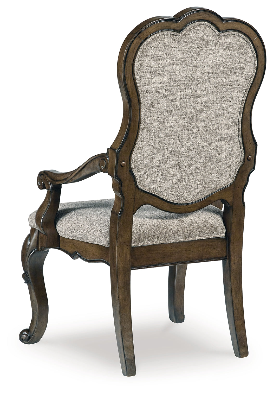 Maylee Dark Brown Dining Table and 4 Chairs - D947D10