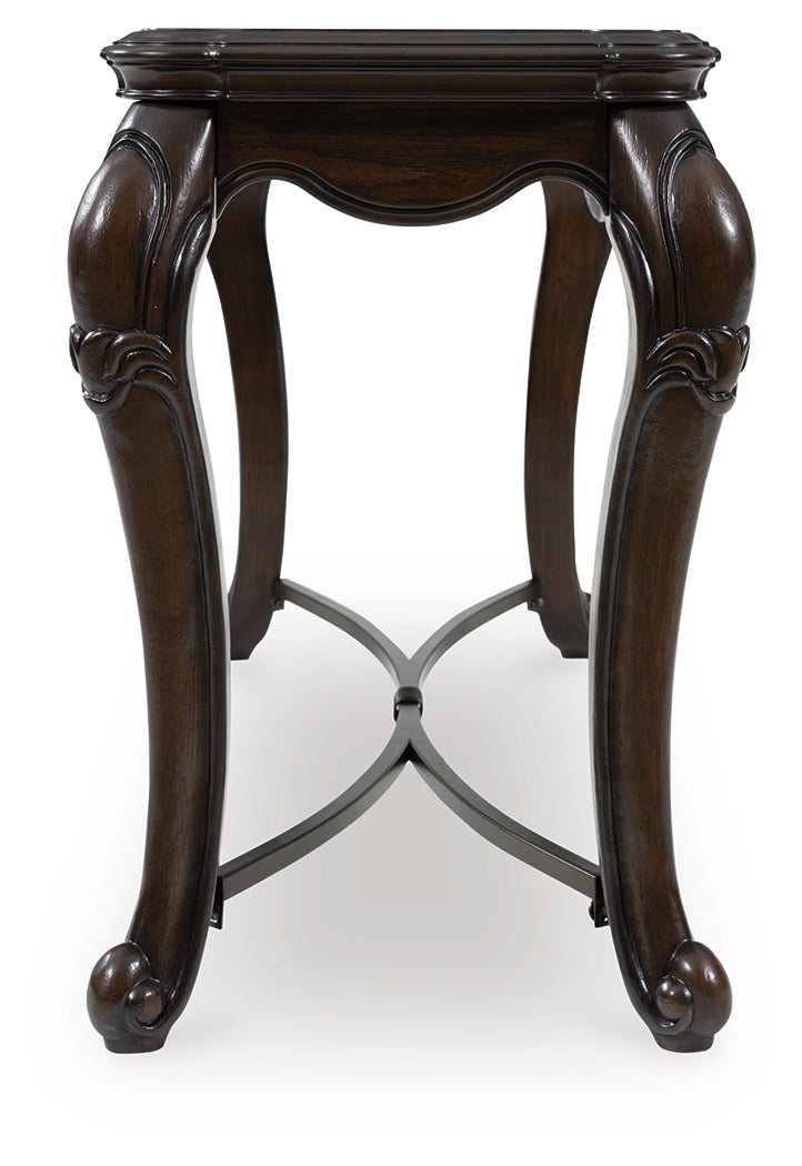 Maylee Dark Brown Sofa Table - T617-4