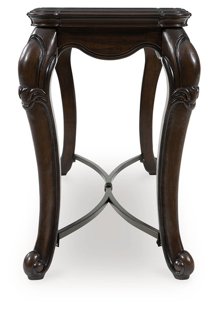 Maylee Dark Brown Sofa Table - T617-4