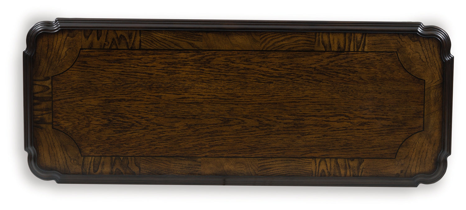 Maylee Dark Brown Sofa Table - T617-4